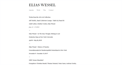 Desktop Screenshot of eliaswessel.com