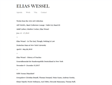 Tablet Screenshot of eliaswessel.com